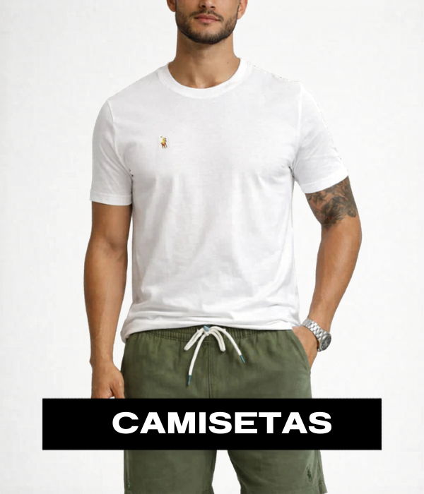 Camiseta algodão com elastano
